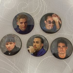 Throwback BSB Tour Pinback Buttons